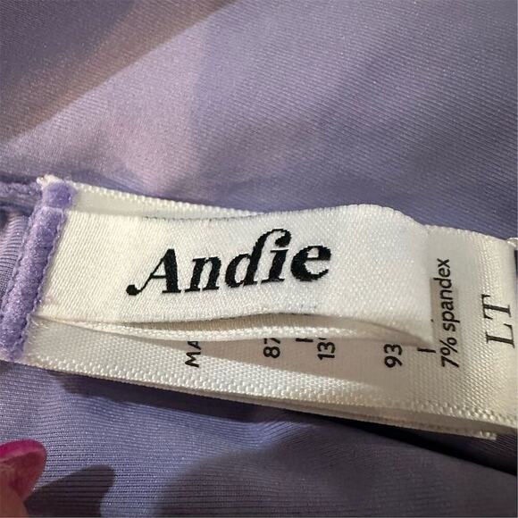 Andie Women's Multicolor‎ One Piece Bodysuit Scoop Neck Size LT - Picture 4 of 8